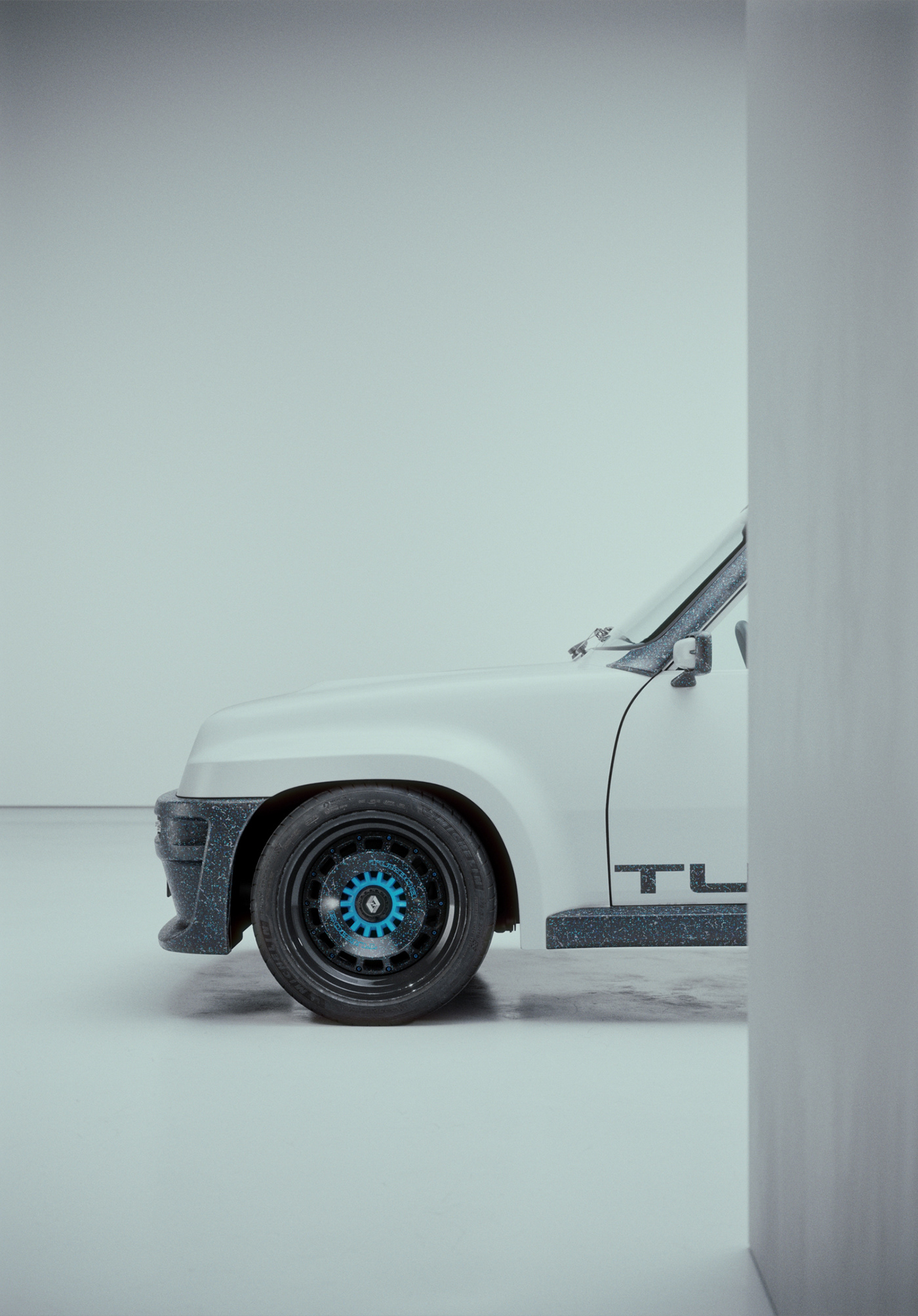 automobile，Recyclable materials，sustainable，cgi，