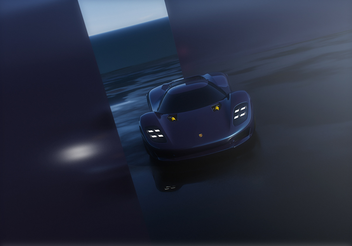 Porsche，3d，automobile，