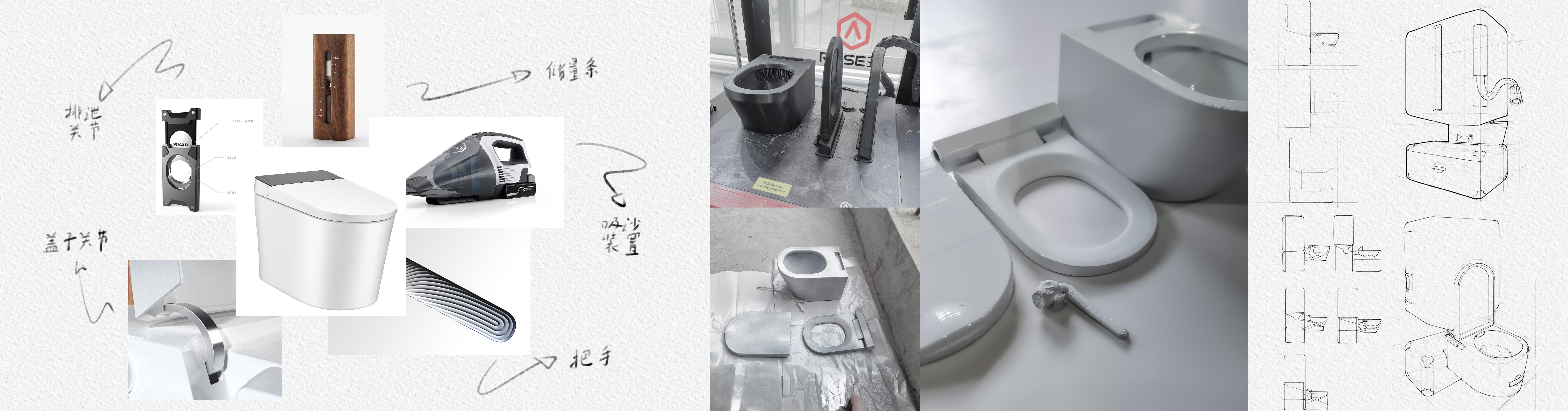 Toilet, dry toilet，