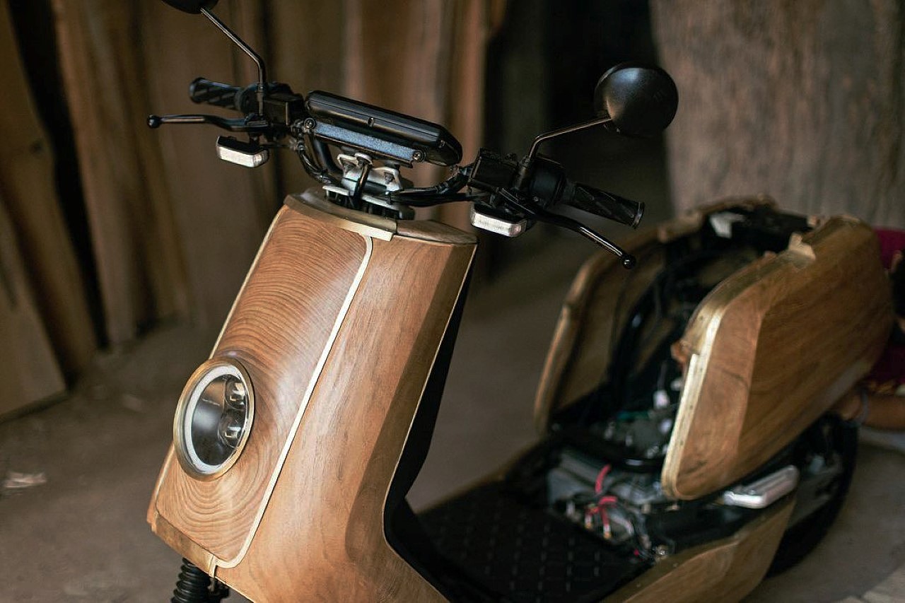 woodiness，Moped，customized，