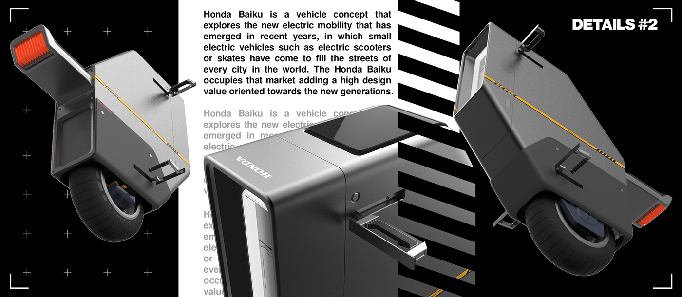 Honda，Bicycle，concept，Electric motorcycle，