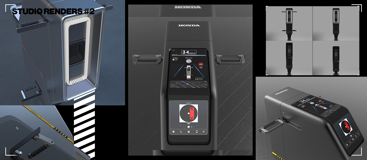 Honda，Bicycle，concept，Electric motorcycle，