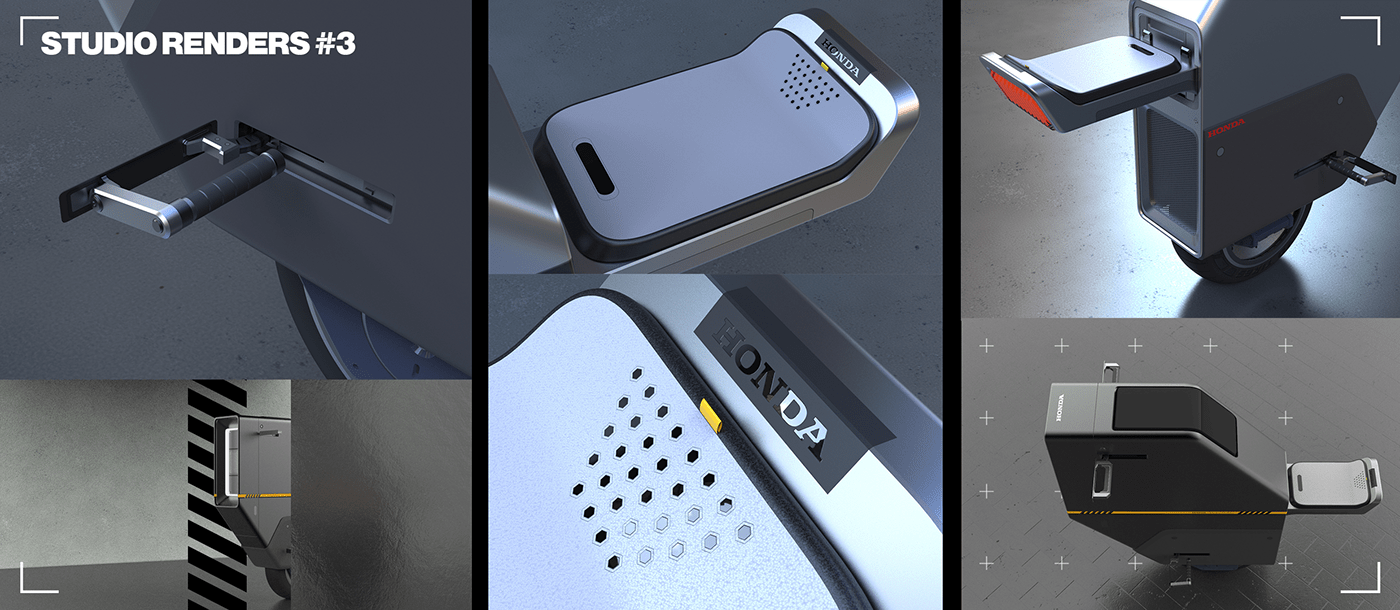 Honda，Bicycle，concept，Electric motorcycle，