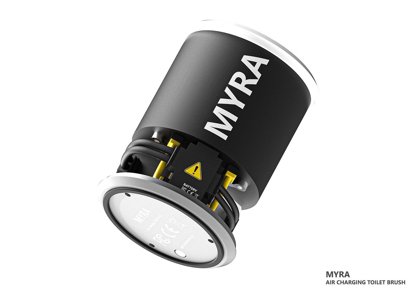 Toilet brush，TOILET，Space charging，Sanitary ware，Wireless charging，Cleaning appliances，