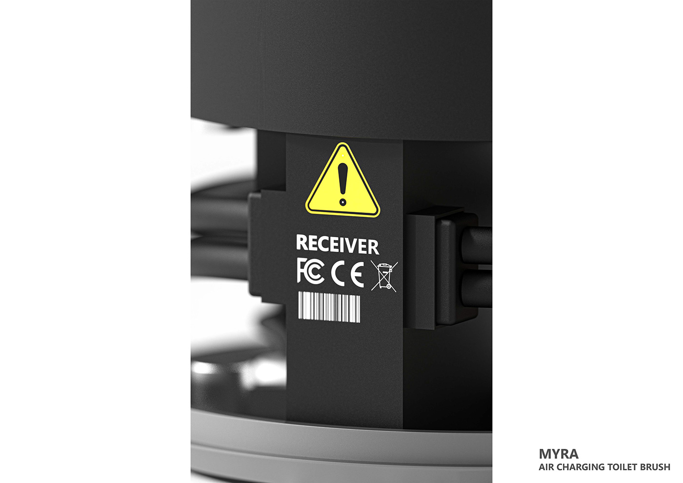 Toilet brush，TOILET，Space charging，Sanitary ware，Wireless charging，Cleaning appliances，