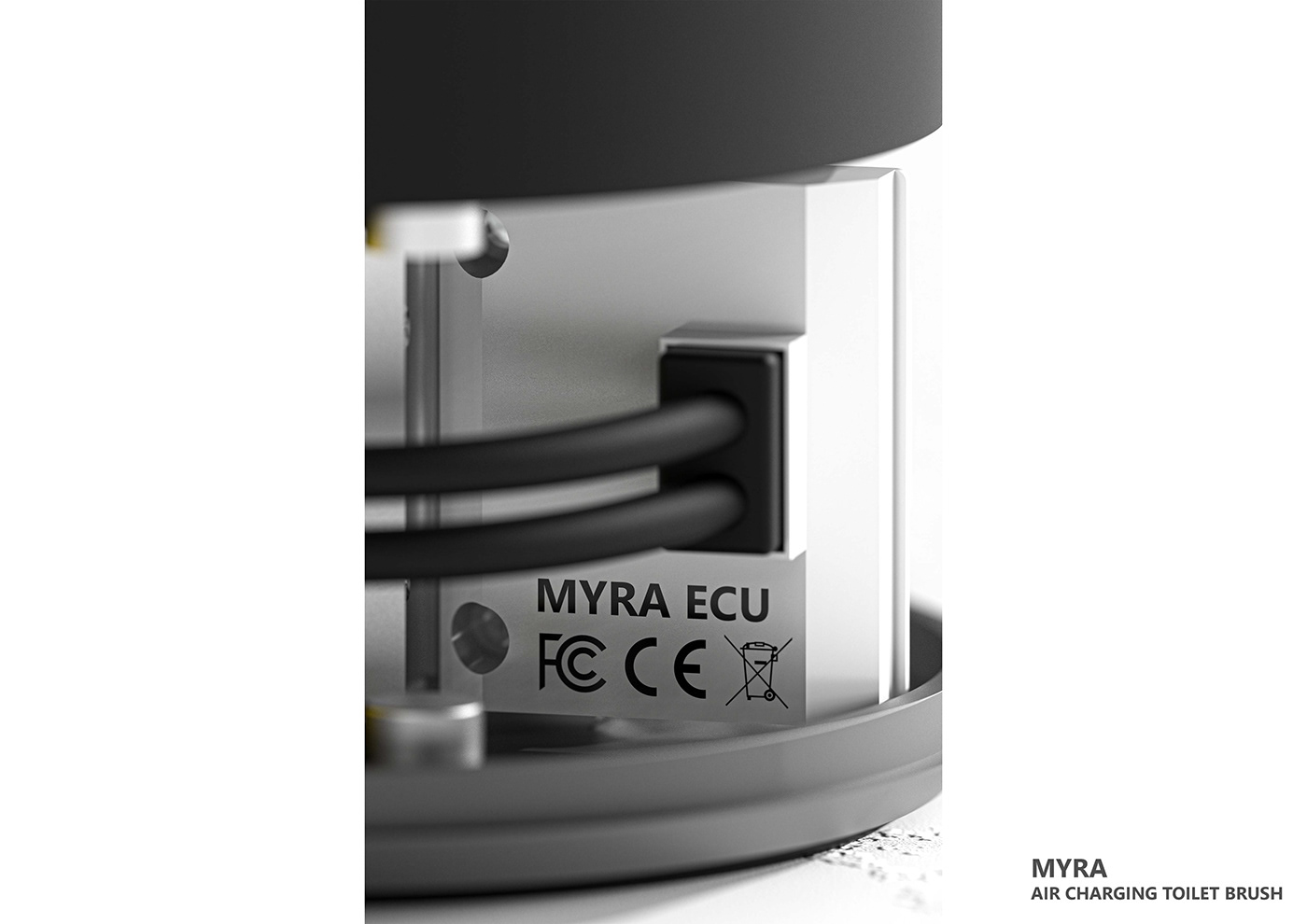 Toilet brush，TOILET，Space charging，Sanitary ware，Wireless charging，Cleaning appliances，