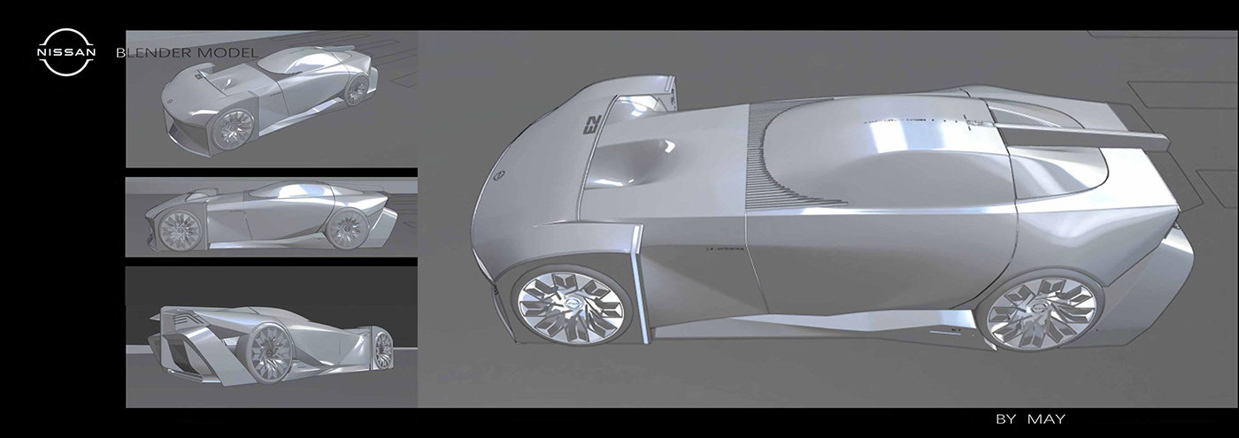 Nissan，automobile，Cyberpunk，