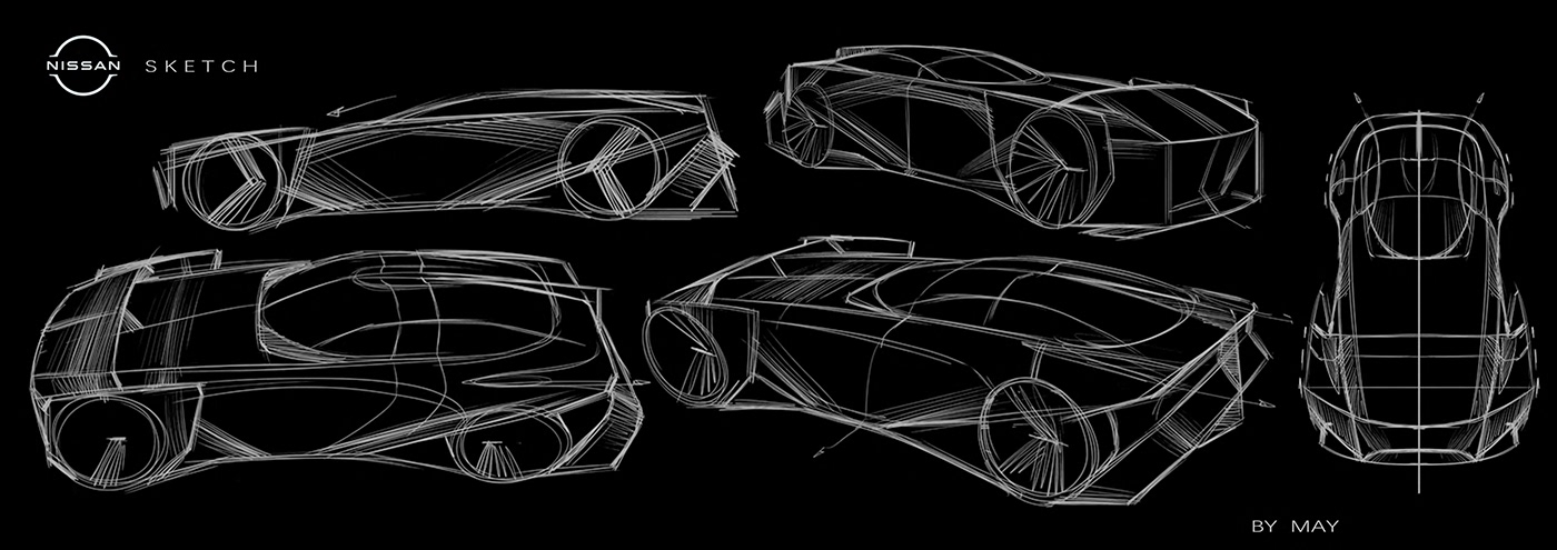 Nissan，automobile，Cyberpunk，