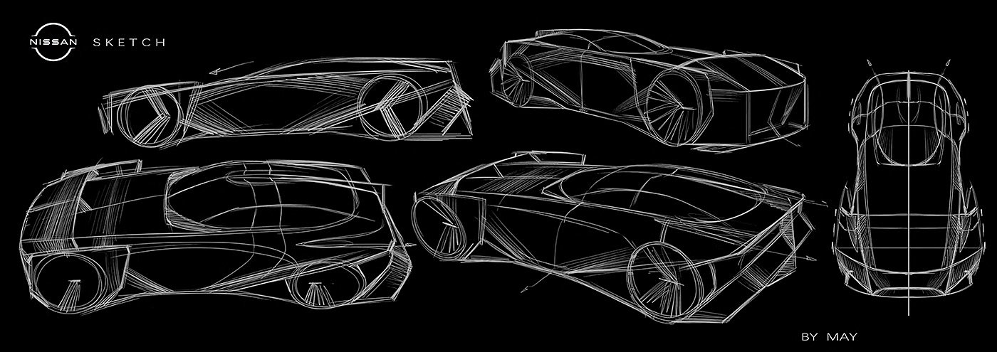 Nissan，automobile，Cyberpunk，