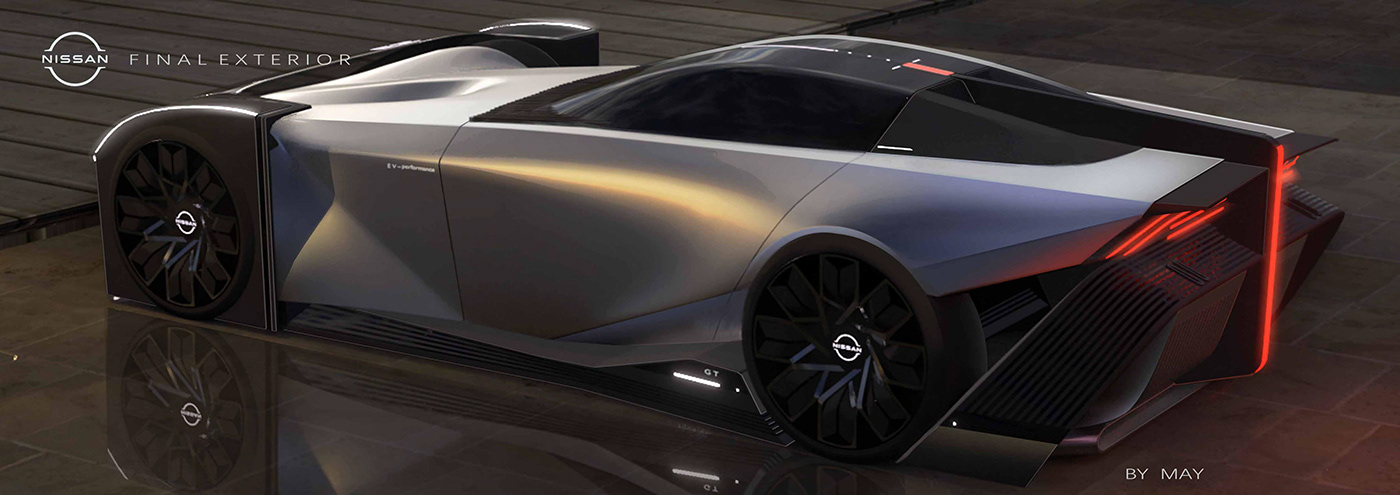 Nissan，automobile，Cyberpunk，