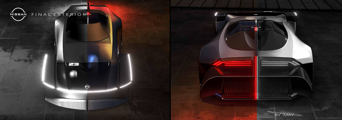 Nissan，automobile，Cyberpunk，