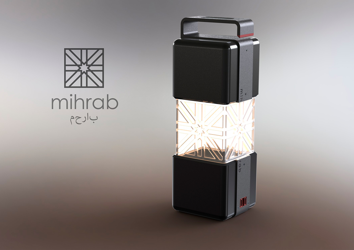 -Lampara led portable-，lamps and lanterns，Metal，originality，