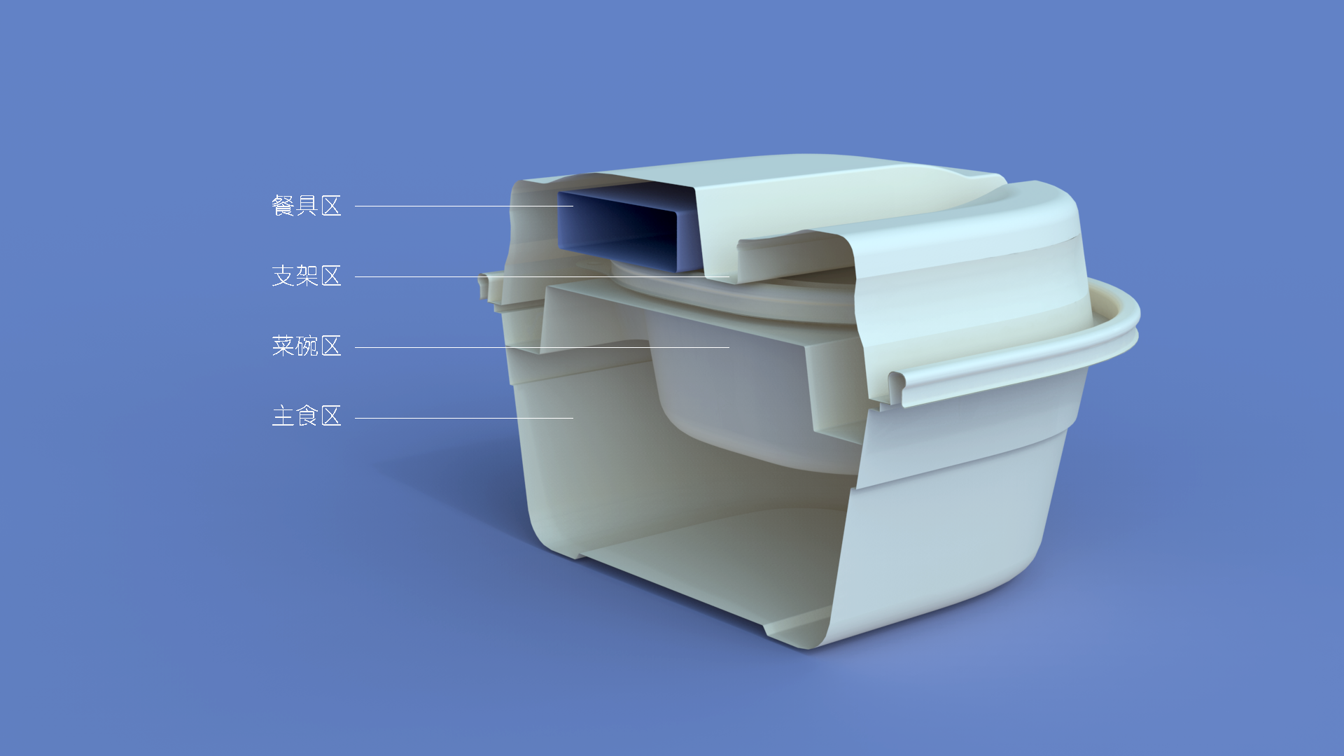 Lunch box，Disposable lunch box，Lunch box design，Chinese food，packing，Environmental protection lunch box，