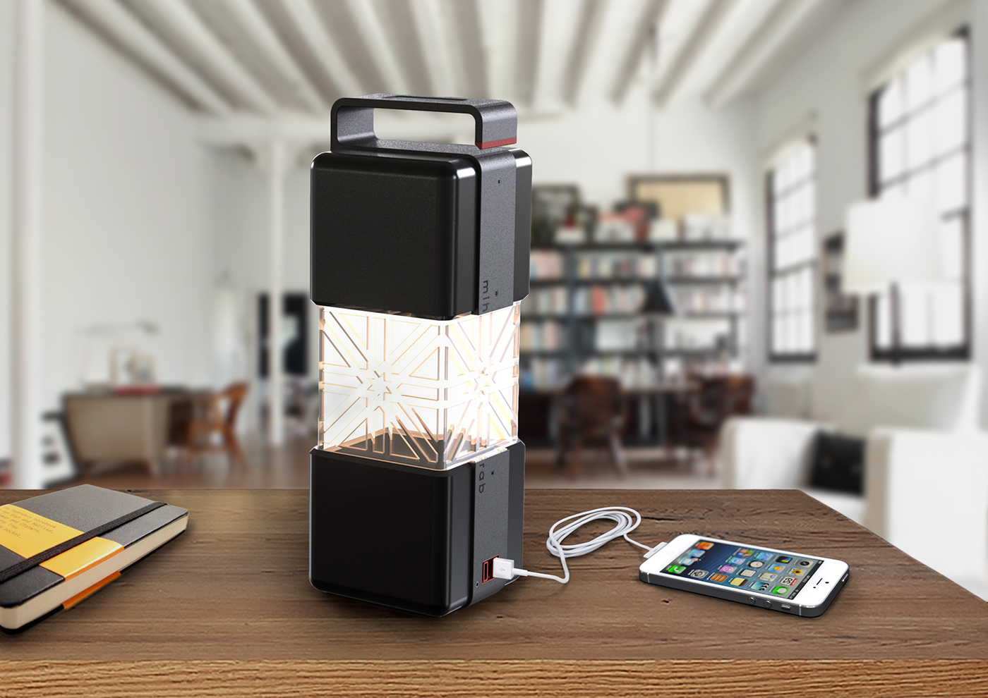 -Lampara led portable-，lamps and lanterns，Metal，originality，