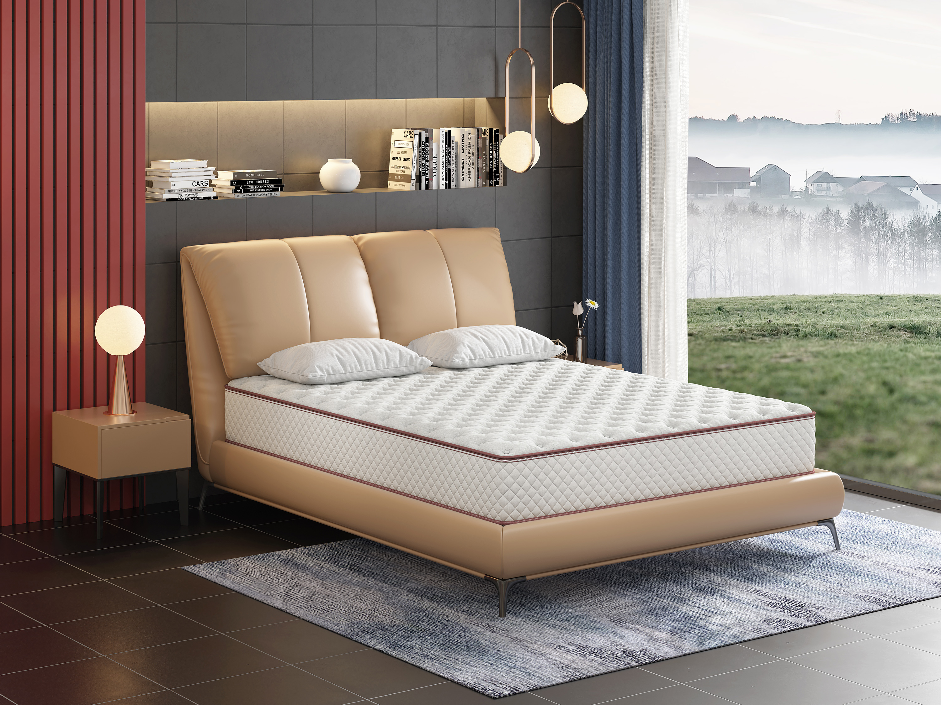 mattress，bedding article，furniture，Home Furnishing，Design，Creative design，Visual design，Graphic Artist Designer，