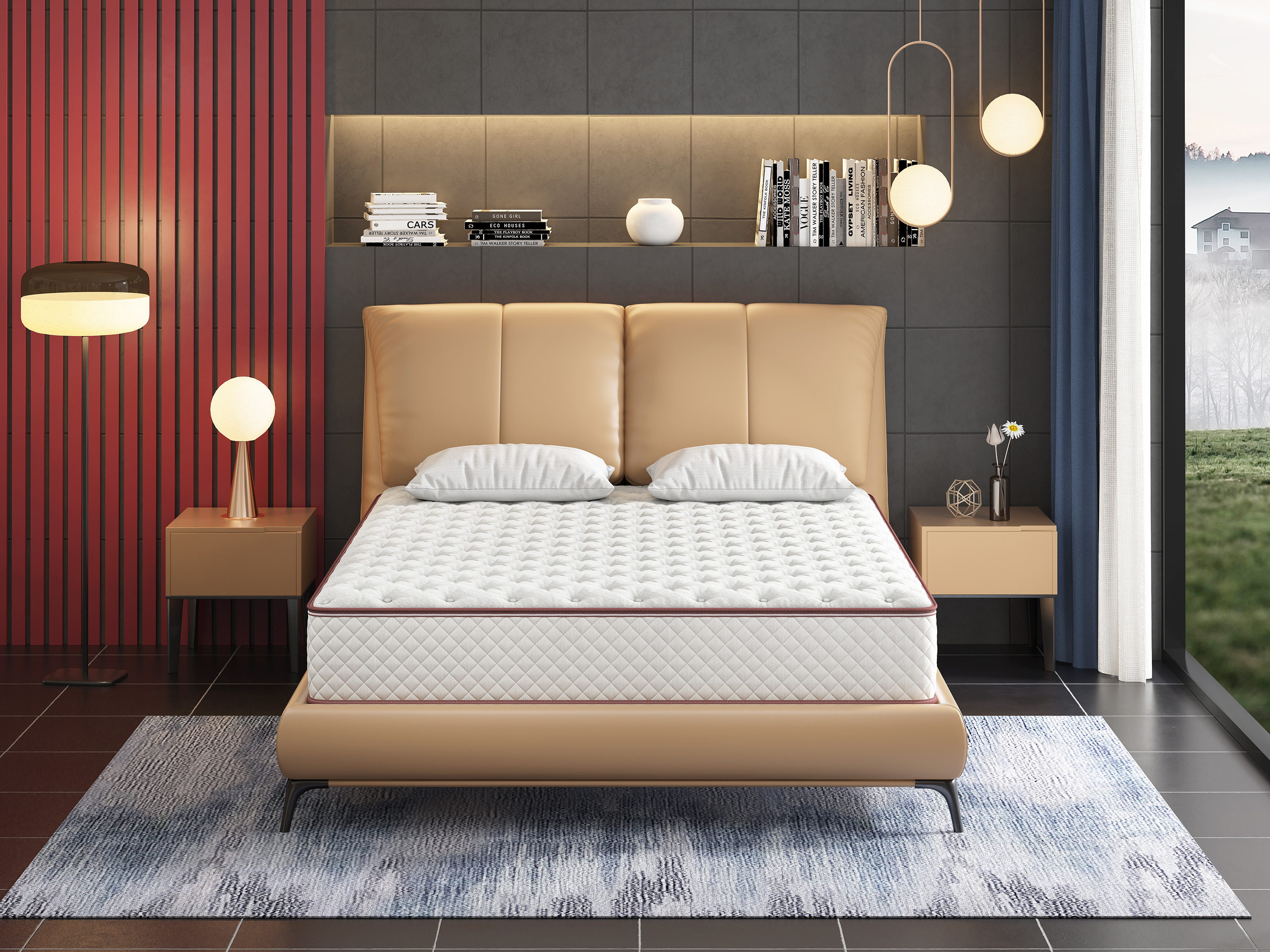 mattress，bedding article，furniture，Home Furnishing，Design，Creative design，Visual design，Graphic Artist Designer，