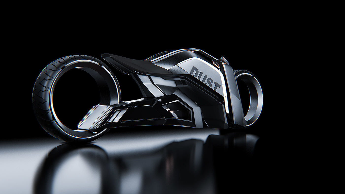conceptual design，industrial design，Tesla，motorcycle，