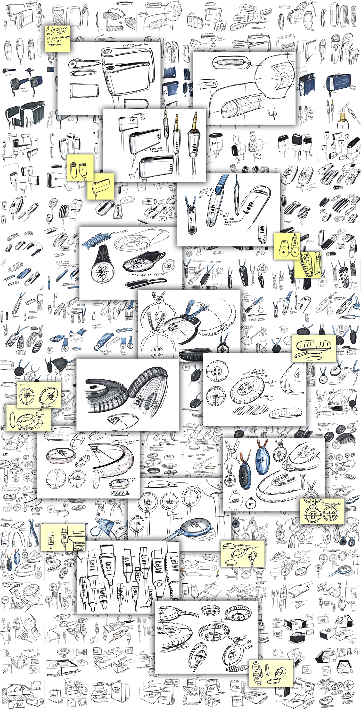 Brand identity，industrial design，packing design，product design，Lavalier microphone，