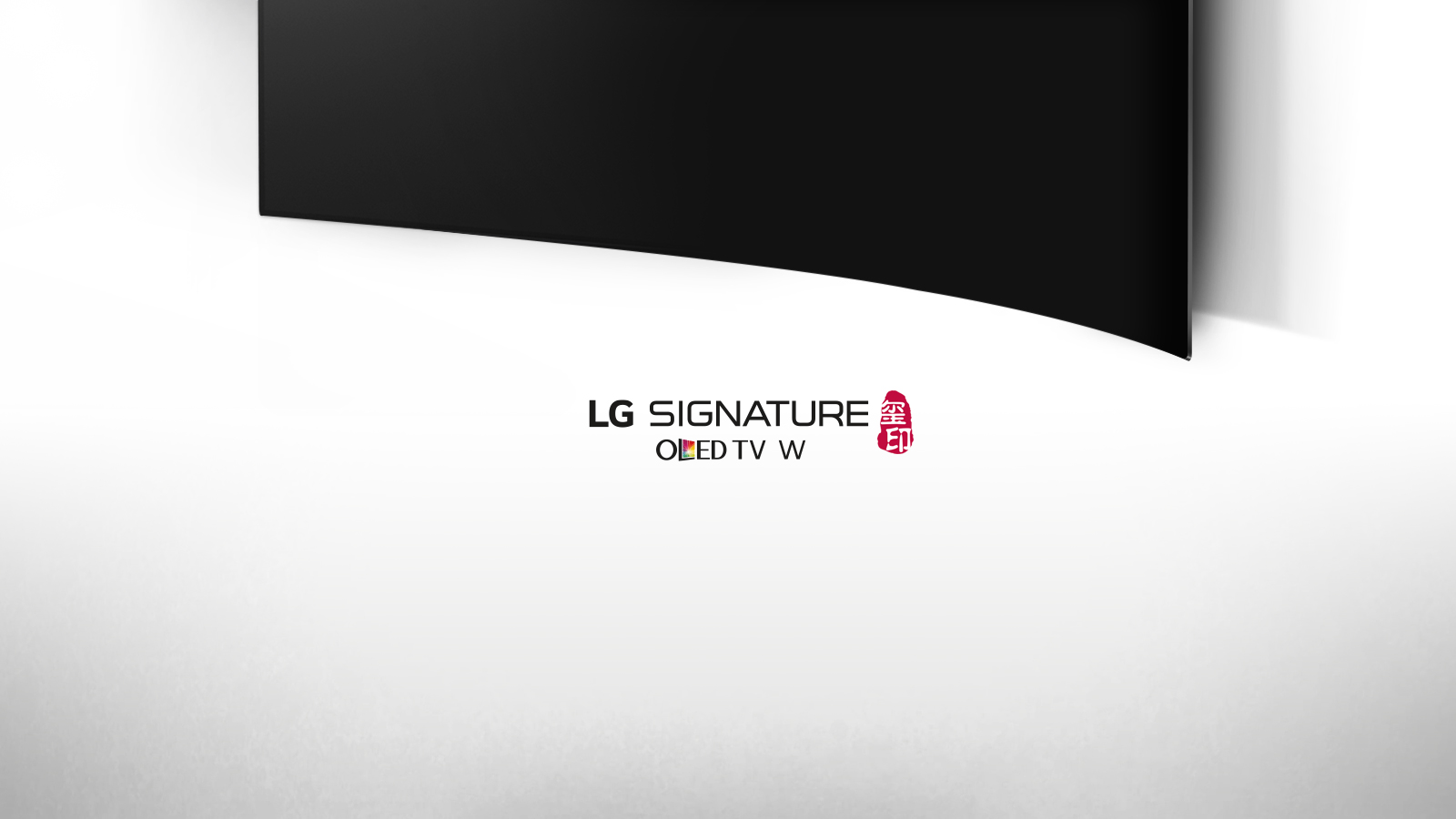lg，Signature seal，OLED TV w，intelligence，
