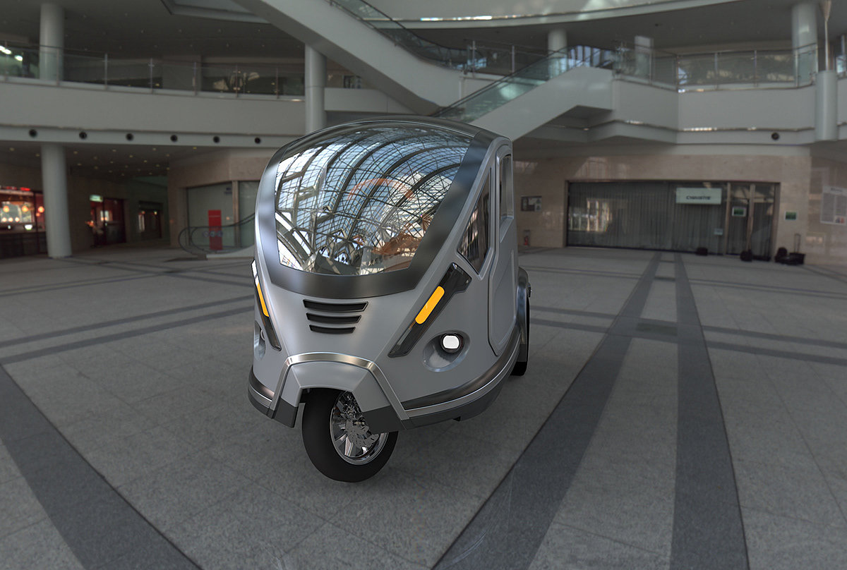 Electric vehicle，Tricycle，modeling，