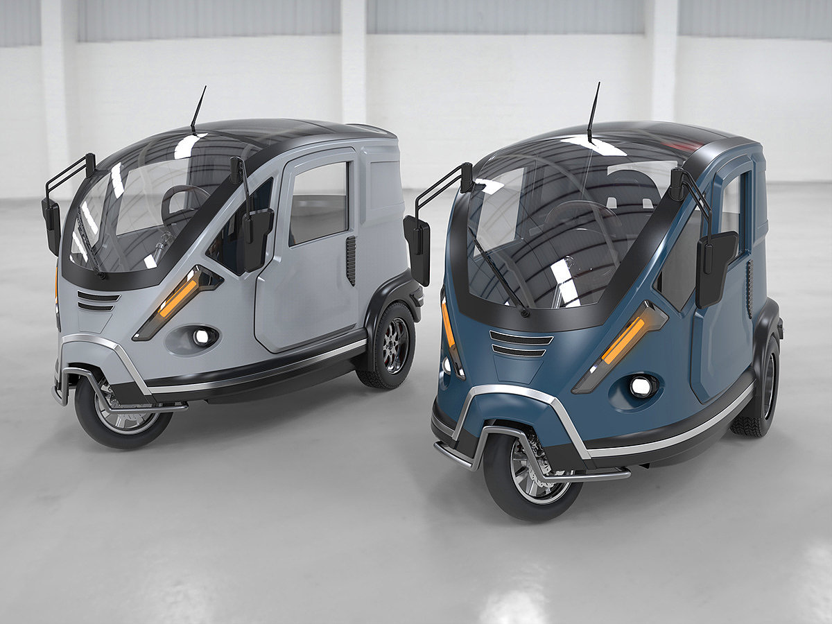 Electric vehicle，Tricycle，modeling，