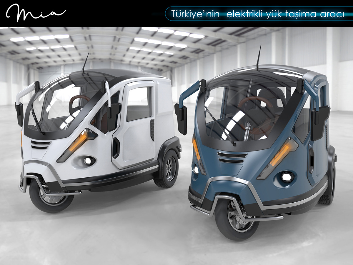 Electric vehicle，Tricycle，modeling，