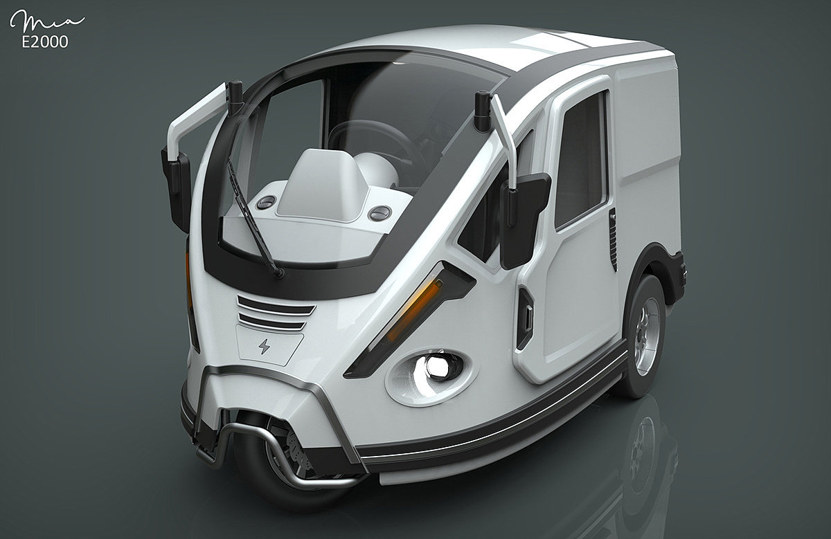 Electric vehicle，Tricycle，modeling，