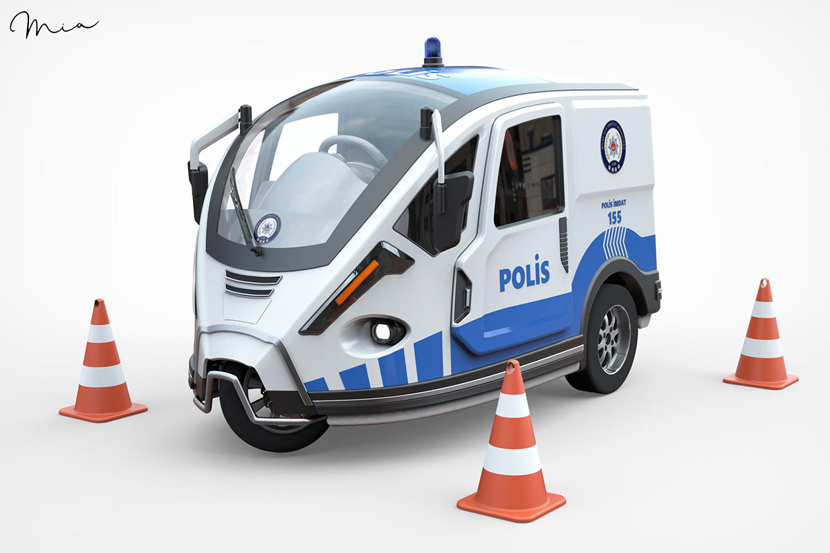 Electric vehicle，Tricycle，modeling，