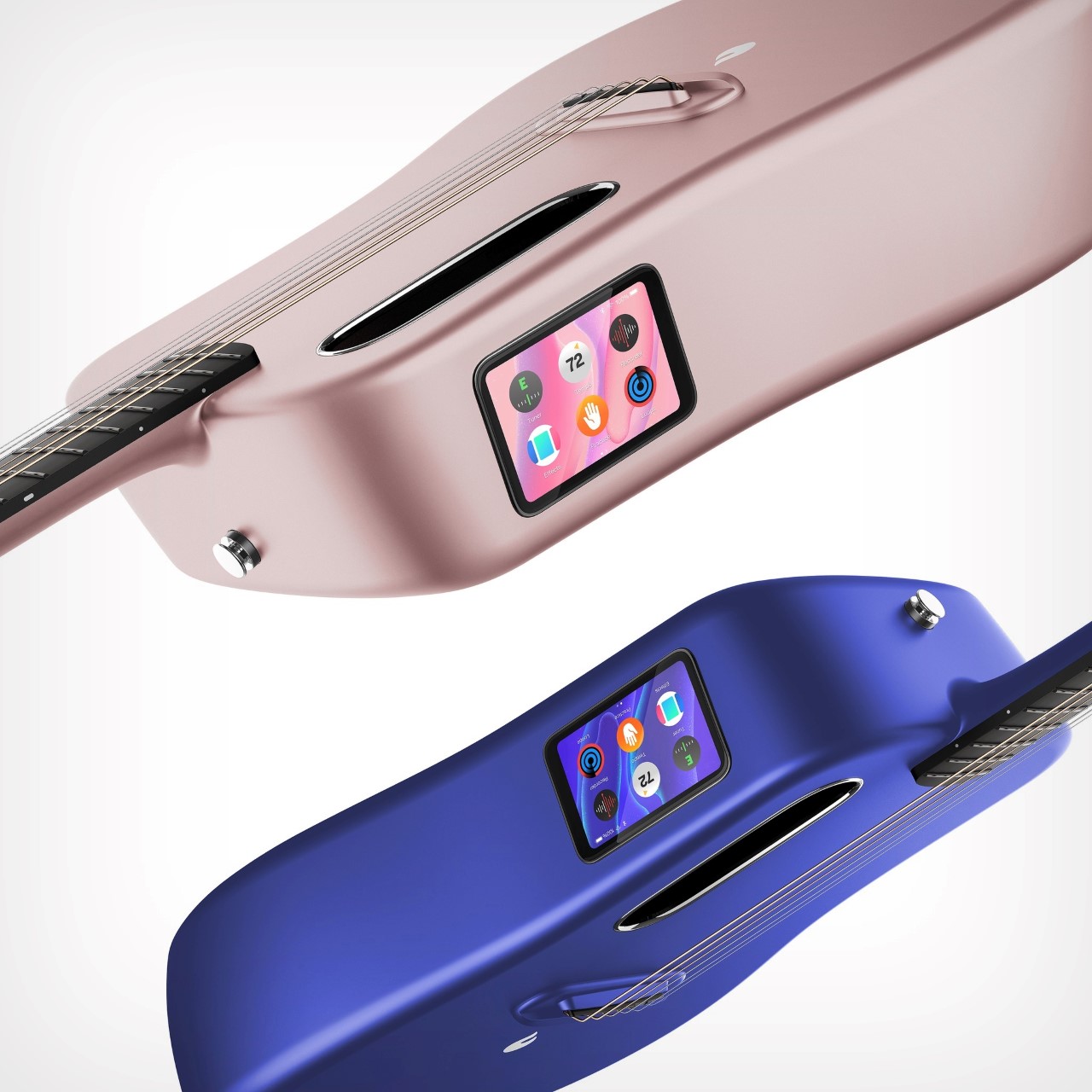 guitar，touch screen，intelligence，