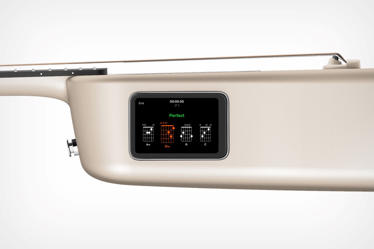 guitar，touch screen，intelligence，