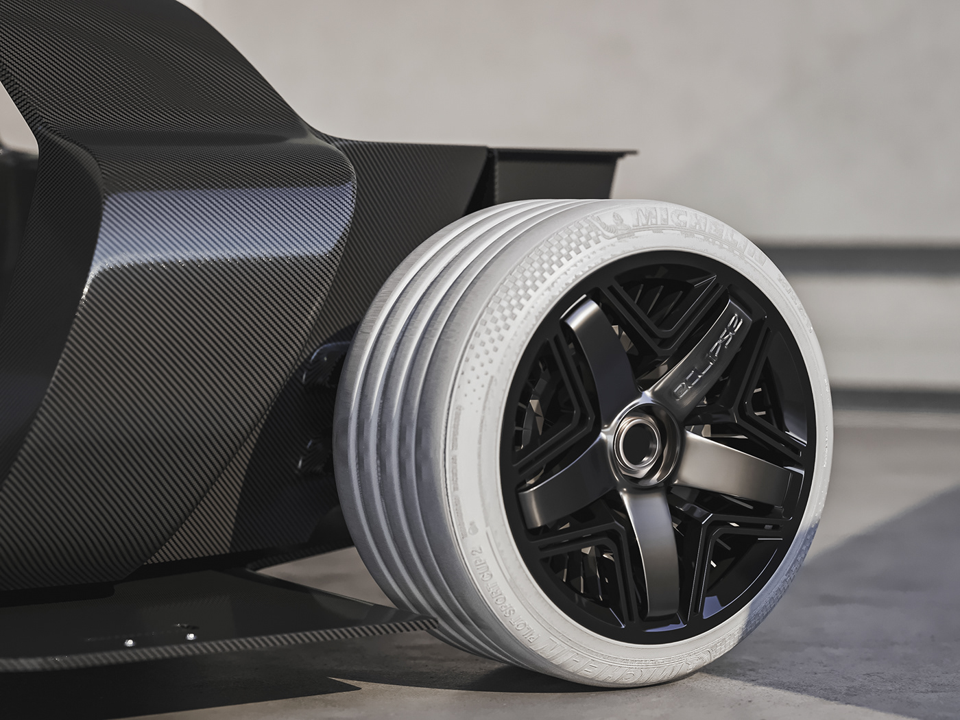 Mitsubishi，Sports car，three-dimensional，cgi，Automobile design，