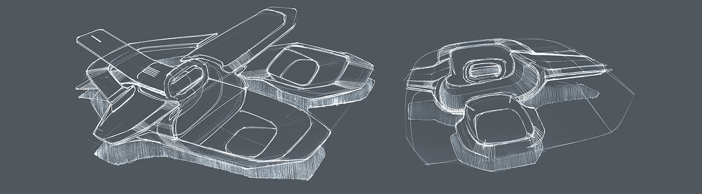 Mitsubishi，Sports car，three-dimensional，cgi，Automobile design，