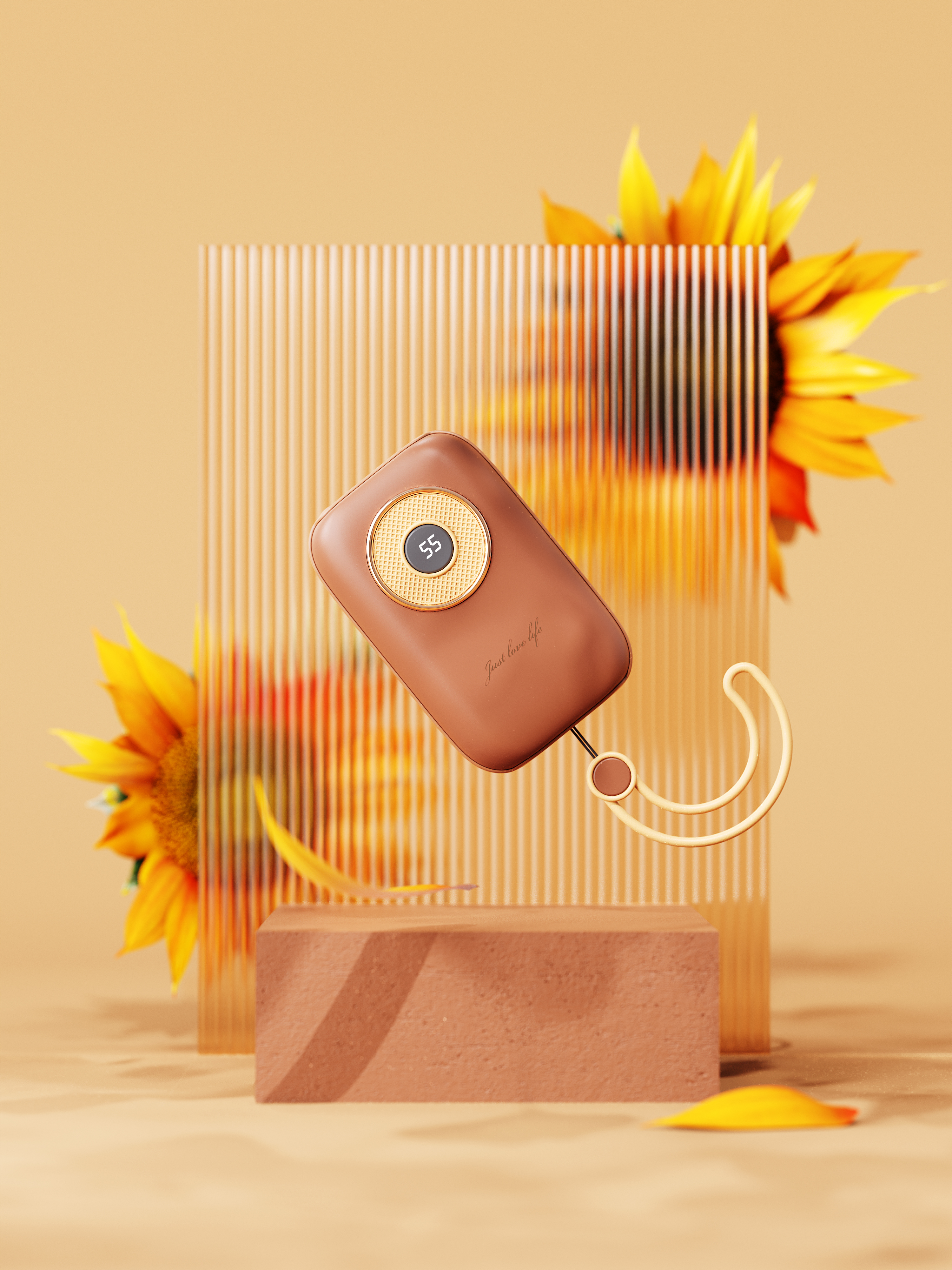 Hand warmer，portable battery，National tide，Light luxury，delicate，jukebox，