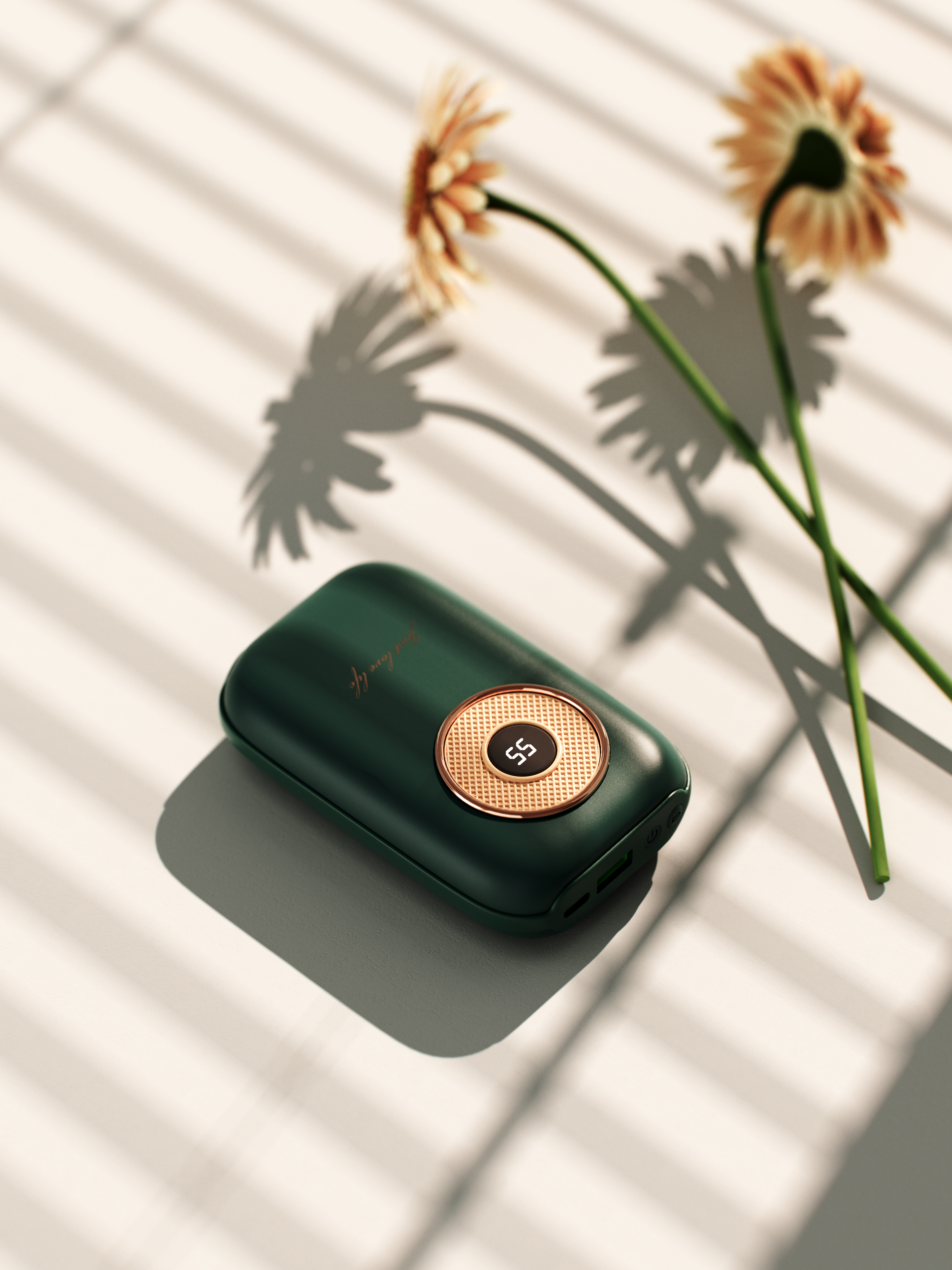 Hand warmer，portable battery，National tide，Light luxury，delicate，jukebox，