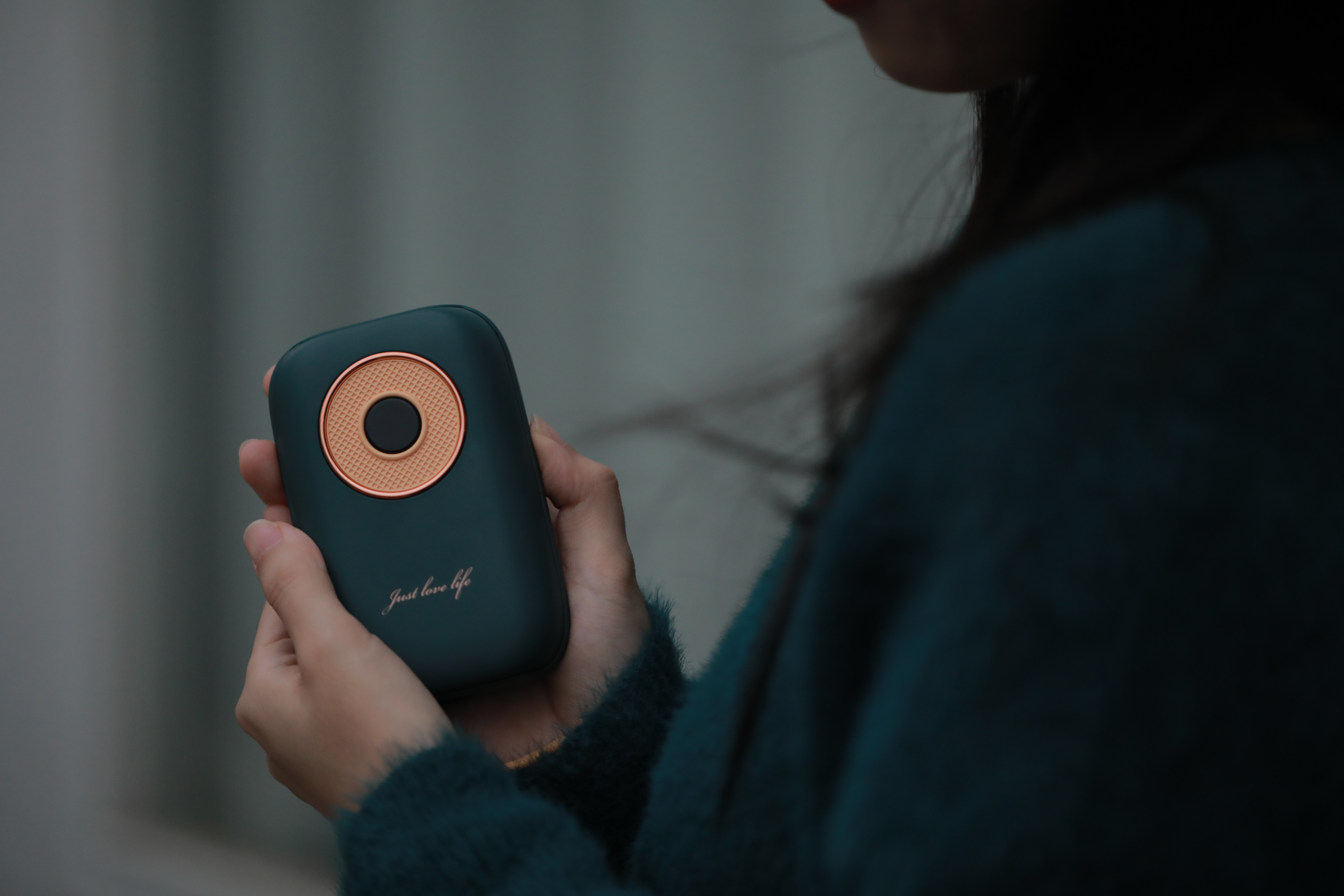 Hand warmer，portable battery，National tide，Light luxury，delicate，jukebox，