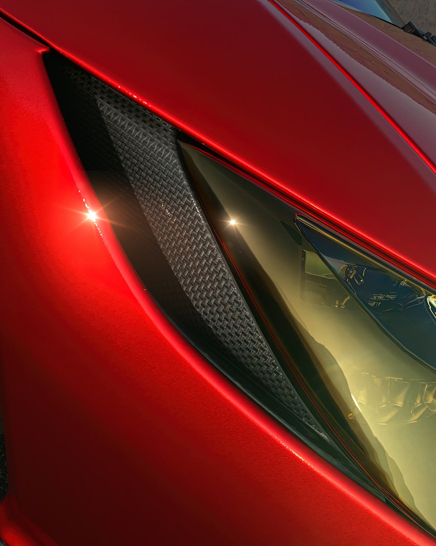 Automobile design，Car Photography，Computer animation，Crown Ferrari，