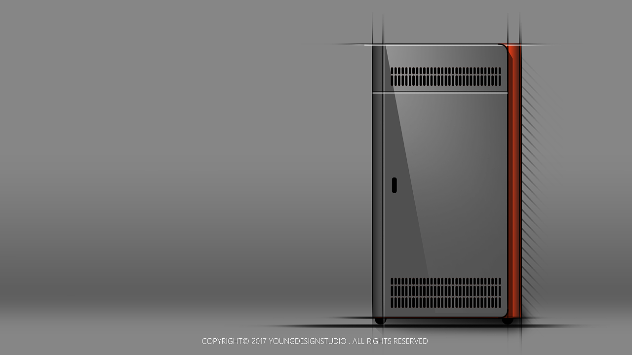 industrial design，Electrostatic precipitator，Empty clean Tob，2D proposal effect，
