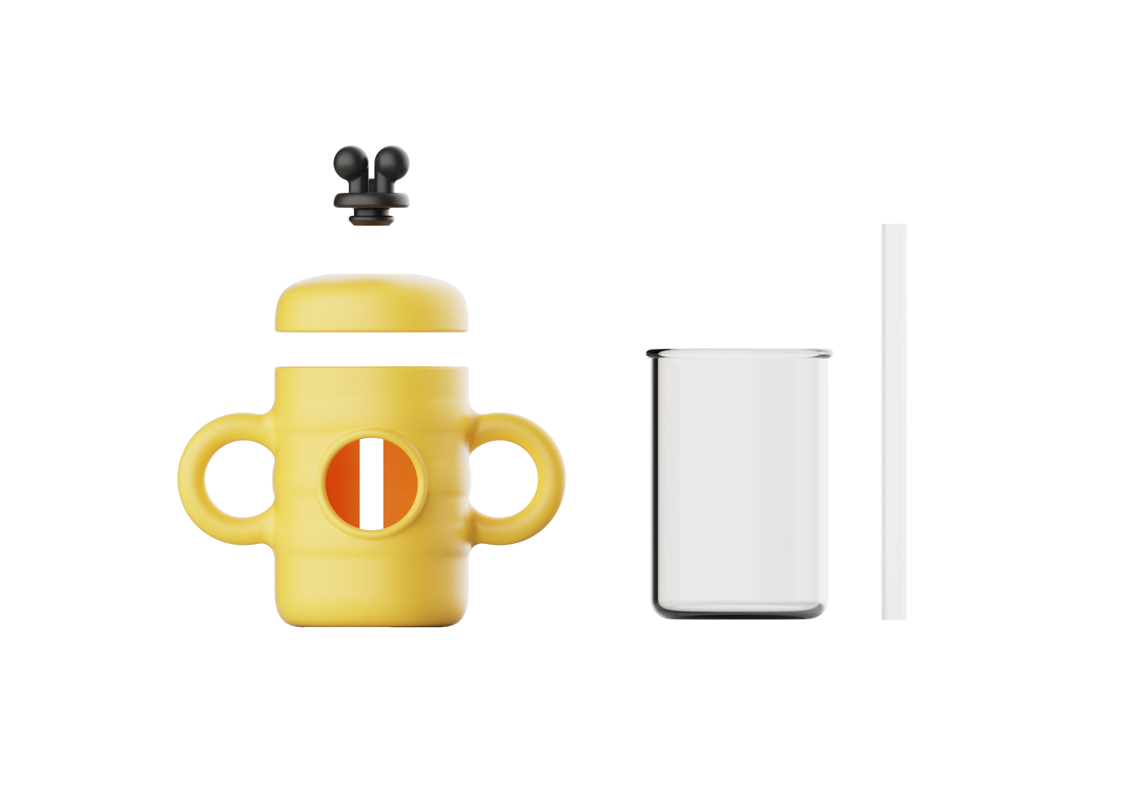 Child mother and baby，milk cup，Silica gel cup，flower receptacle，lovely，