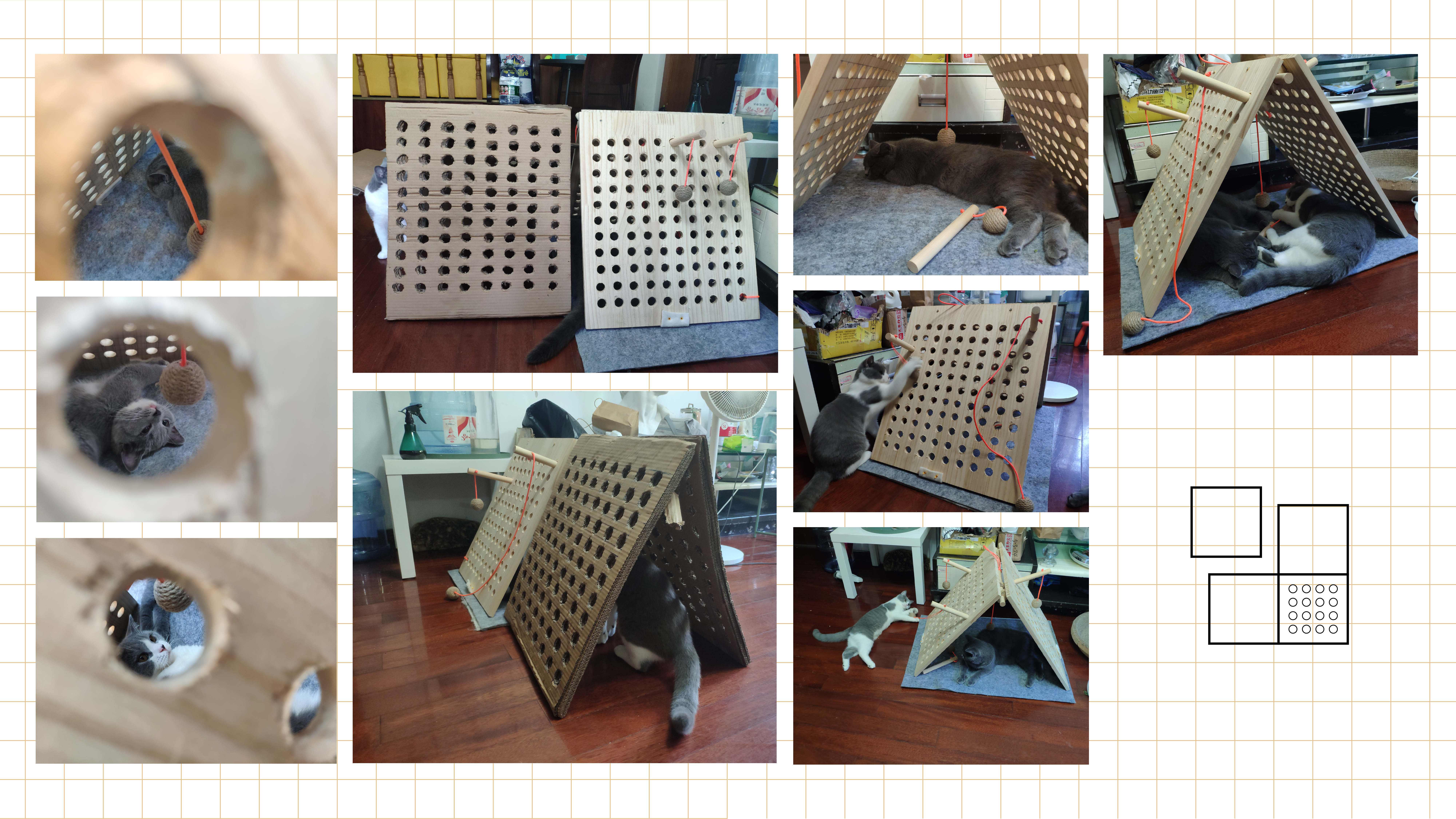 Pet Supplies & Pet，furniture，Cat climbing frame，space，Pet sharing，