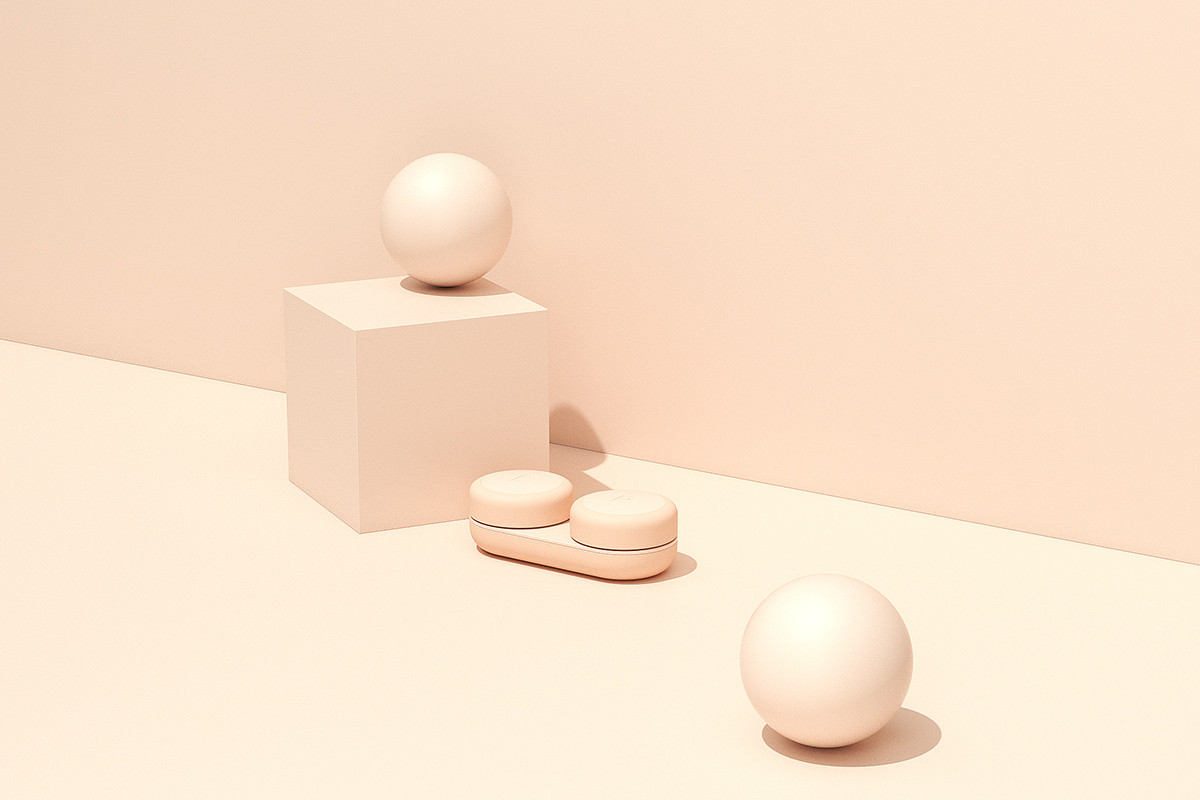 contact lens case ，capsule，