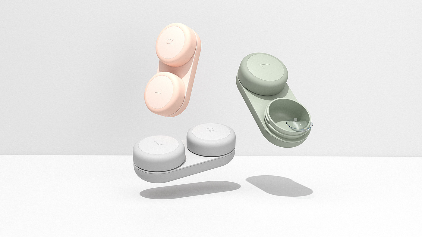contact lens case ，capsule，