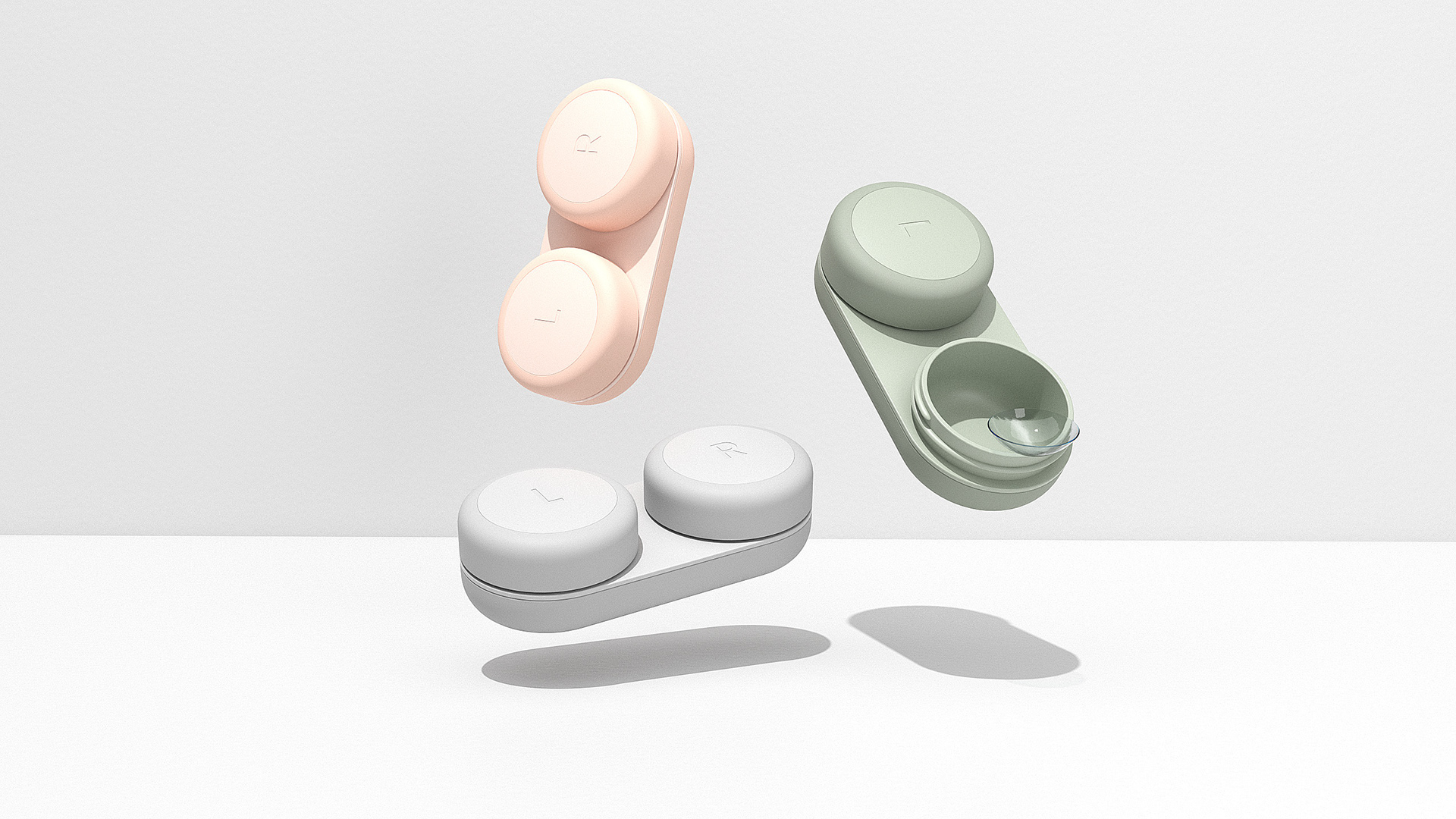 contact lens case ，capsule，