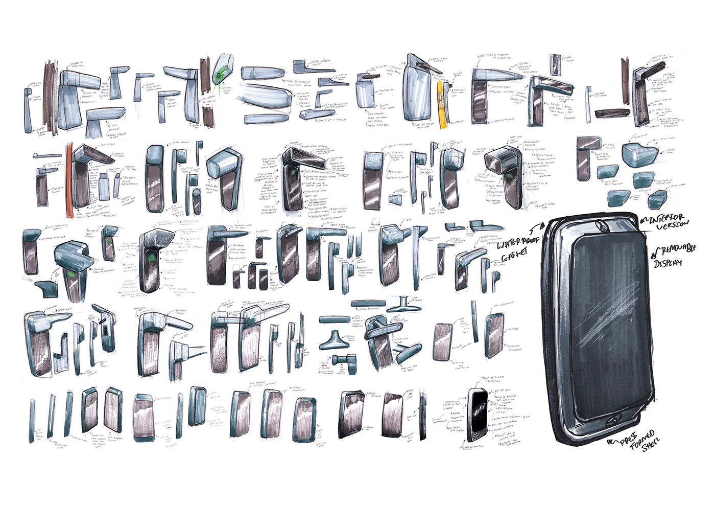 industrial design，product design，Intelligent lock，Smart home，