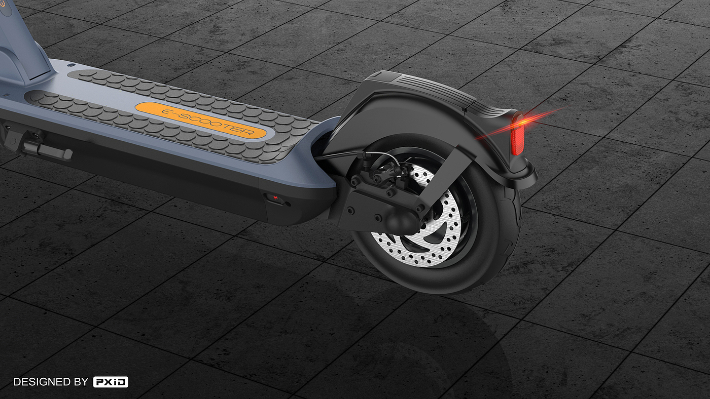 Electric scooter，Scooter，industrial design，Appearance design，Product modeling design，