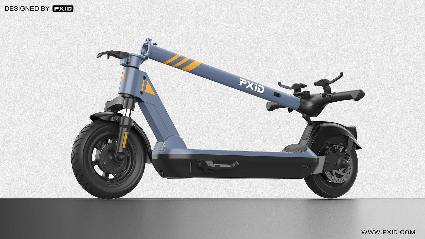 Electric scooter，Scooter，industrial design，Appearance design，Product modeling design，