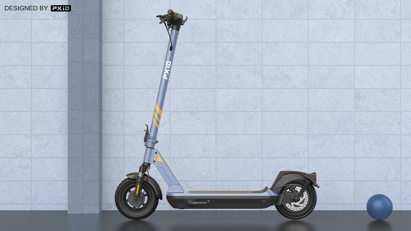 Electric scooter，Scooter，industrial design，Appearance design，Product modeling design，