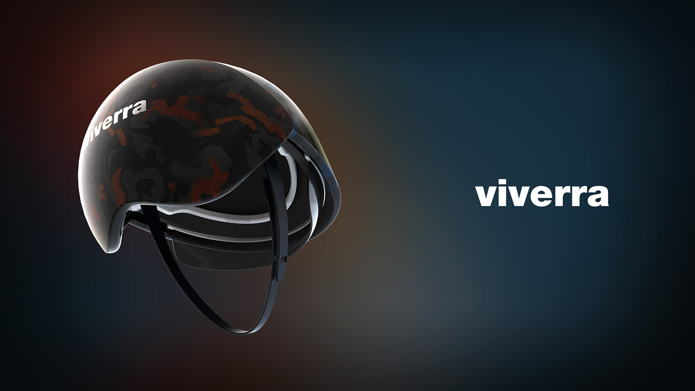 Vivera，Helmet，Integrated，
