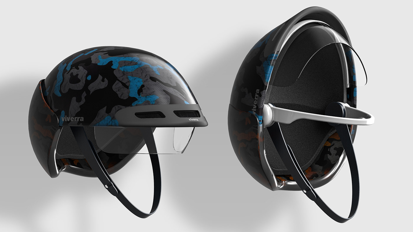 Vivera，Helmet，Integrated，