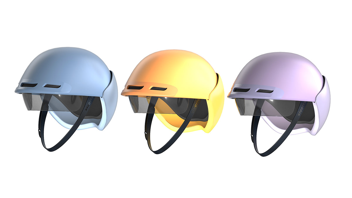 Vivera，Helmet，Integrated，