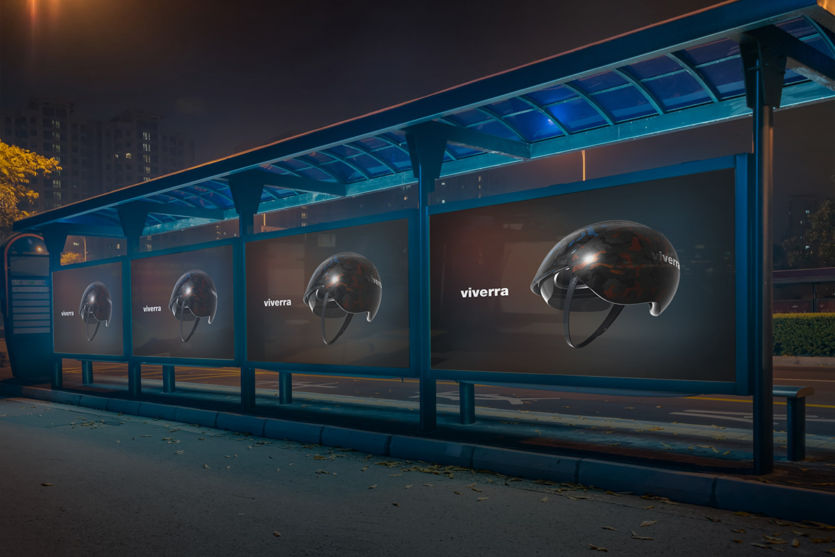 Vivera，Helmet，Integrated，